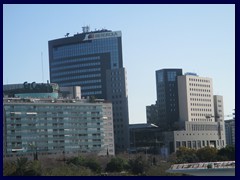 Aqua Multiespacio (95m, 22 floors, b. 2002) and El Corte Ingles in East Valencia, near City of Arts and Sciences.